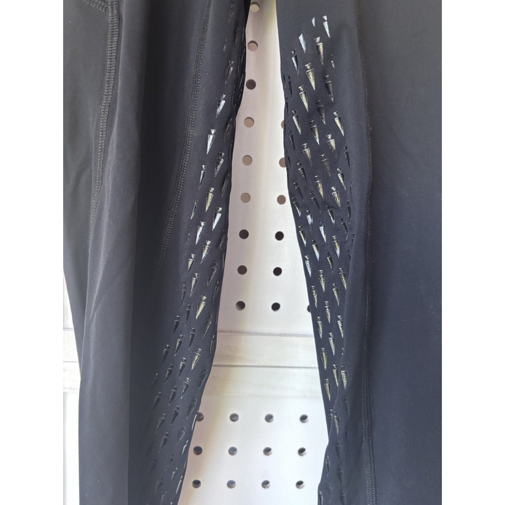 Kerrits Women's M Black Leg & Seat Grip Pull On Riding Equestrian Leggings - Picture 3 of 9